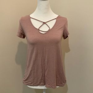 American Eagle Front Cross Top